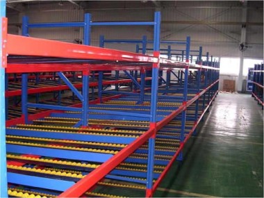   安装流利式货架案例